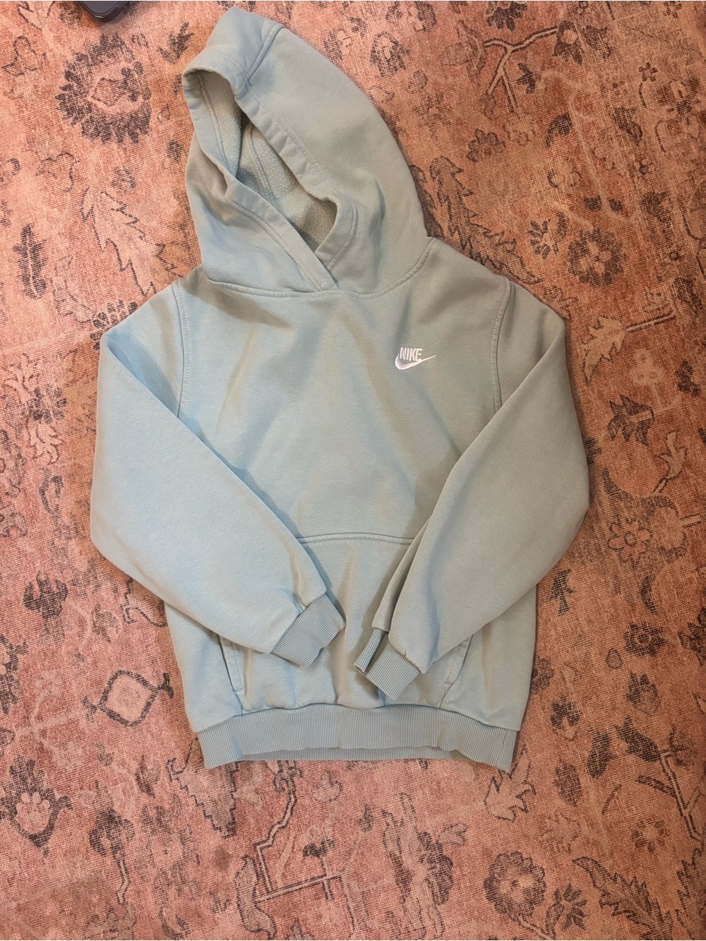 Nike kids size large sweatshirt teal
